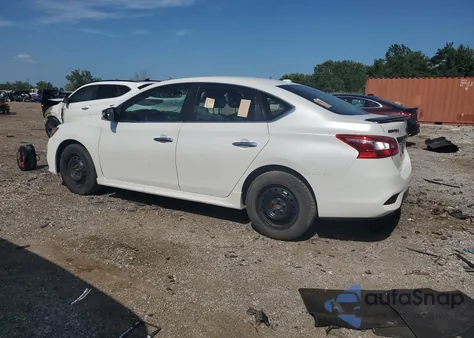 2018 Nissan Sentra S из США, поврежденный, VIN 3N1AB7AP8JY287181